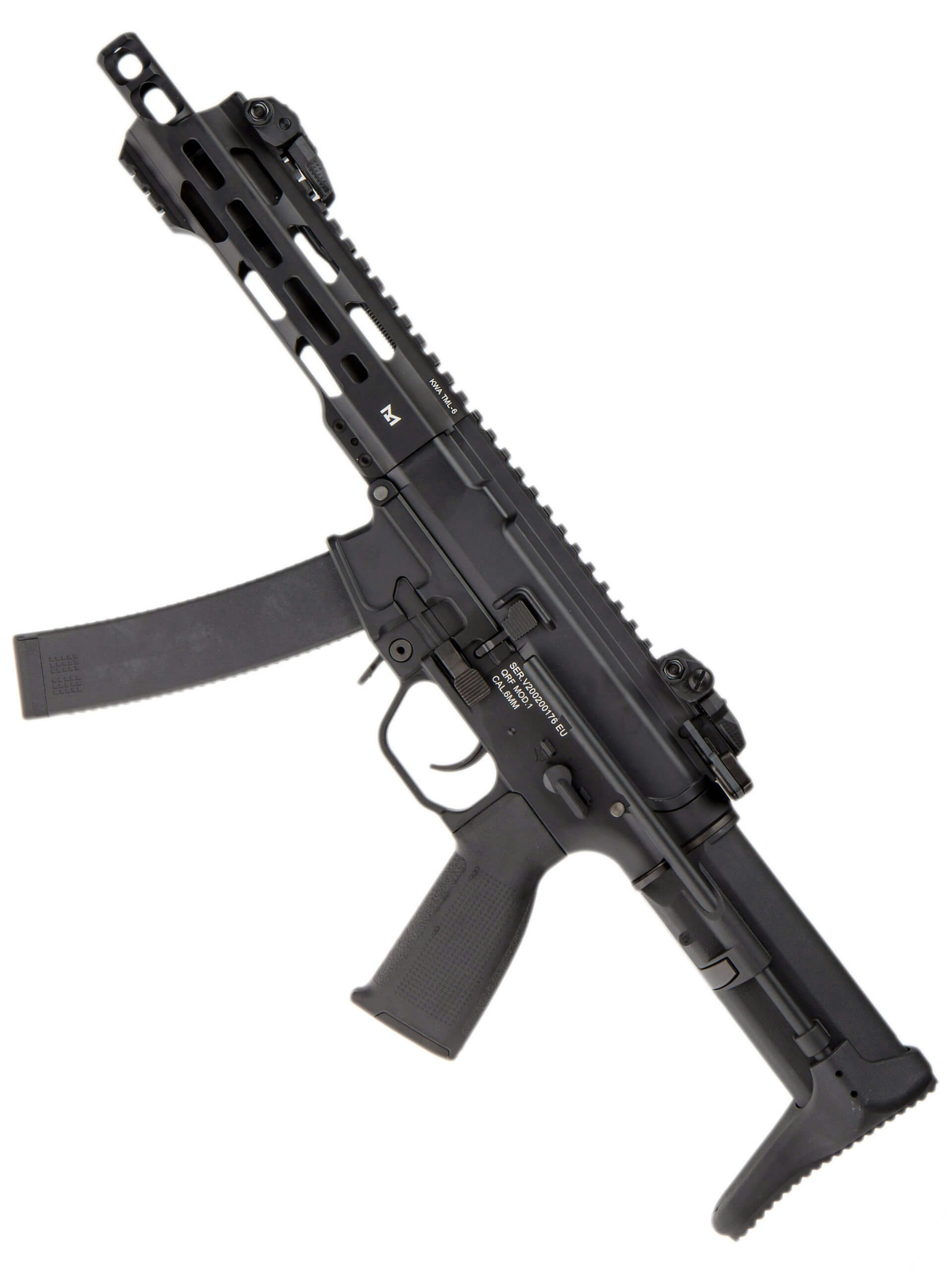 KWA QRF Mod.1 Airsoft AEG 2.5 Black SMG